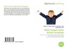 Borítókép a  Miles Cooper letter Bomb Campaign - hoz