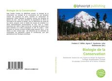 Обложка Biologie de la Conservation