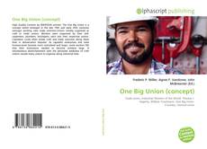 Обложка One Big Union (concept)