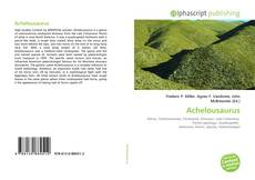 Borítókép a  Achelousaurus - hoz