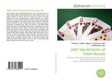 Borítókép a  2007 World Series of Poker Results - hoz