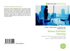 Обложка Kansas Evolution Hearings