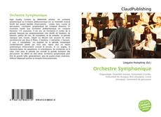 Обложка Orchestre Symphonique