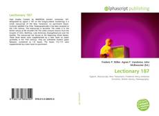 Couverture de Lectionary 187