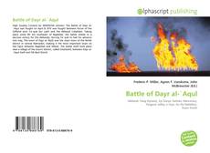 Borítókép a  Battle of Dayr al-`Aqul - hoz