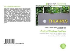 Bookcover of Cricket Wireless Pavilion