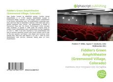 Обложка Fiddler's Green Amphitheatre (Greenwood Village, Colorado)