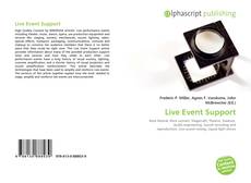 Borítókép a  Live Event Support - hoz