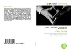 Borítókép a  Caro Lucas - hoz