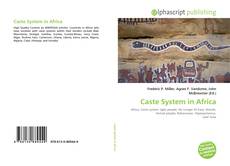 Portada del libro de Caste System in Africa