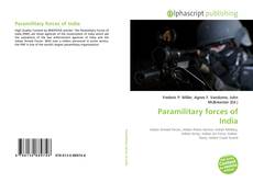 Borítókép a  Paramilitary forces of India - hoz