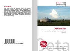 Copertina di Achlamäer