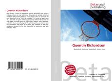 Buchcover von Quentin Richardson