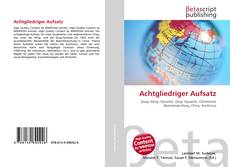 Copertina di Achtgliedriger Aufsatz