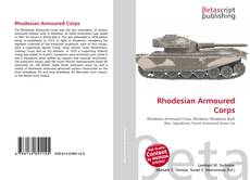 Copertina di Rhodesian Armoured Corps