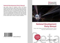 Buchcover von National Development Party (Kenya)