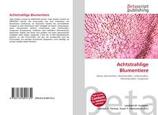 Copertina di Achtstrahlige Blumentiere