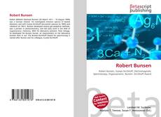 Copertina di Robert Bunsen