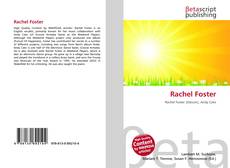 Buchcover von Rachel Foster