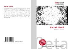 Copertina di Rachel Friend