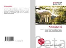 Couverture de Achmadulina