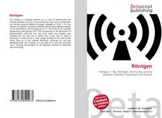 Capa do livro de Röntgen 