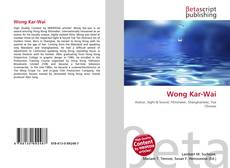 Capa do livro de Wong Kar-Wai 