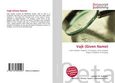 Capa do livro de Vajk (Given Name) 