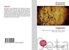 Capa do livro de Vajkovce 