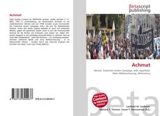 Capa do livro de Achmat 