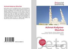 Copertina di Achmat-Kadyrow-Moschee