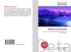 Copertina di Volker Grassmuck