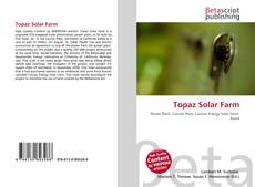 Copertina di Topaz Solar Farm