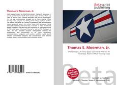 Buchcover von Thomas S. Moorman, Jr.