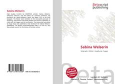 Copertina di Sabina Welserin