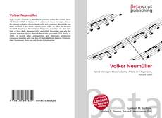 Copertina di Volker Neumüller