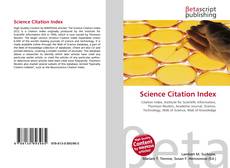 Copertina di Science Citation Index