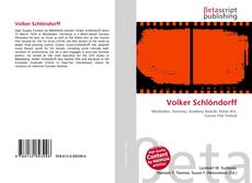 Copertina di Volker Schlöndorff