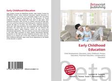 Copertina di Early Childhood Education