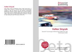 Copertina di Volker Strycek