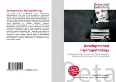 Copertina di Developmental Psychopathology