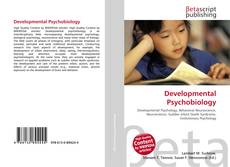 Copertina di Developmental Psychobiology