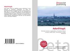Capa do livro de Adorf/Vogtl. 