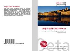Capa do livro de Volga–Baltic Waterway 