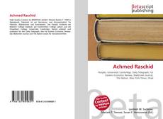 Couverture de Achmed Raschid