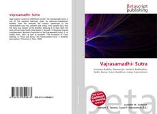 Copertina di Vajrasamadhi- Sutra