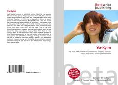 Copertina di Ya-Kyim