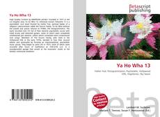 Copertina di Ya Ho Wha 13