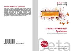 Copertina di Sabinas Brittle Hair Syndrome