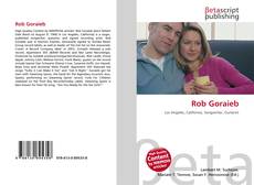 Buchcover von Rob Goraieb